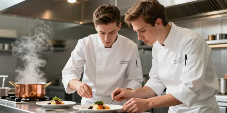 travailler dans la cuisine