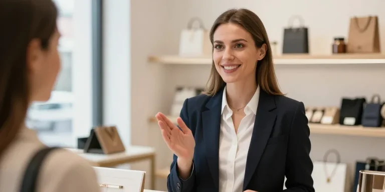 compétence d une vendeuse