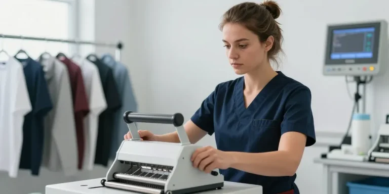 employée de pressing